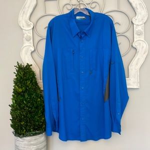 Magellan Fish Gear Blue Long Sleeve XL